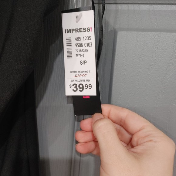 Black dress size small new with tags - Picture 2 of 2